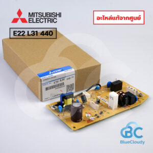 E22 L31 440 แผงคอนโทรลคอยล์เย็น Mitsubishi Electric [อะไหล่แท้จากศูนย์]