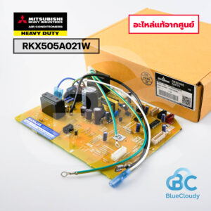 RKX505A021W แผงคอนโทรลคอยล์เย็น Mitsubishi Heavy Duty (แทน RKX505A001Y,W) [อะไหล่แท้จากศูนย์]